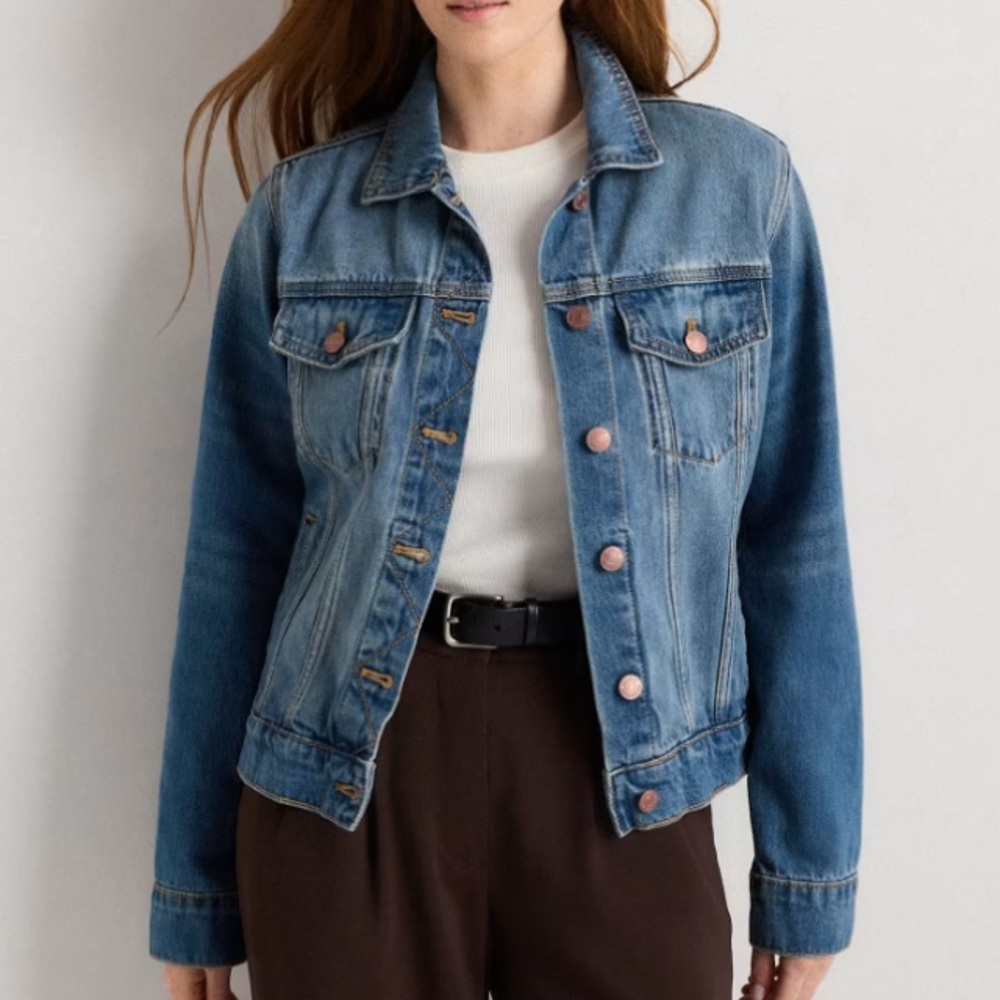 Boden Denim Jacket Size Medium